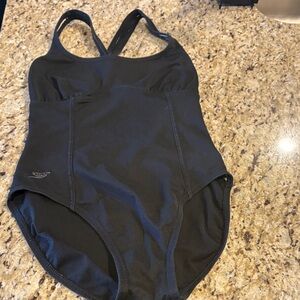Black Speedo Women's Swimwear - Size 8